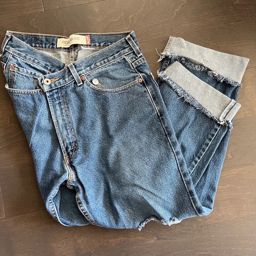 Levi's Urban Renewal Regular Fit Crossover Baggy Jean - Picture 4 of 10